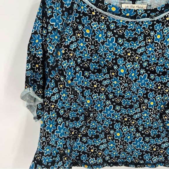 NWOT! Free People Sammie Floral Print Tee - Picture 6 of 10